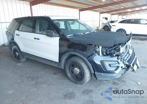 2019 Ford Police Interceptor Utility from USA, damaged, VIN 1FM5K8AR4KGA12234